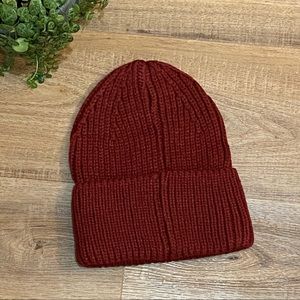 Goodthreads Beanie Wine Red